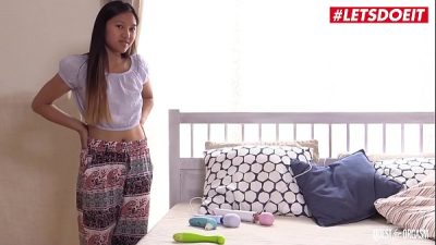 QUEST FOR ORGASM – Sexy Asian Babe May Thai Loves To Masturbate Knowing Others Will Watch Her